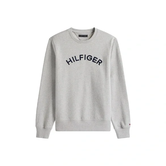Tommy Hilfiger Sport Women’s Gray Logo Sweatshirt - Size Medium - Picture 2 of 4